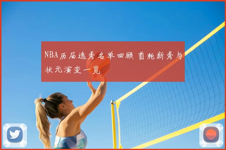 NBA历届选秀名单回顾 首轮新秀与状元演变一览